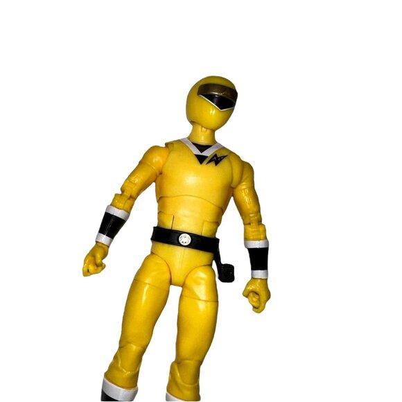 New Power Rangers Tideus Yellow Lightning Collection Alien Ranger Aquitar Figure - Picture 2 of 6